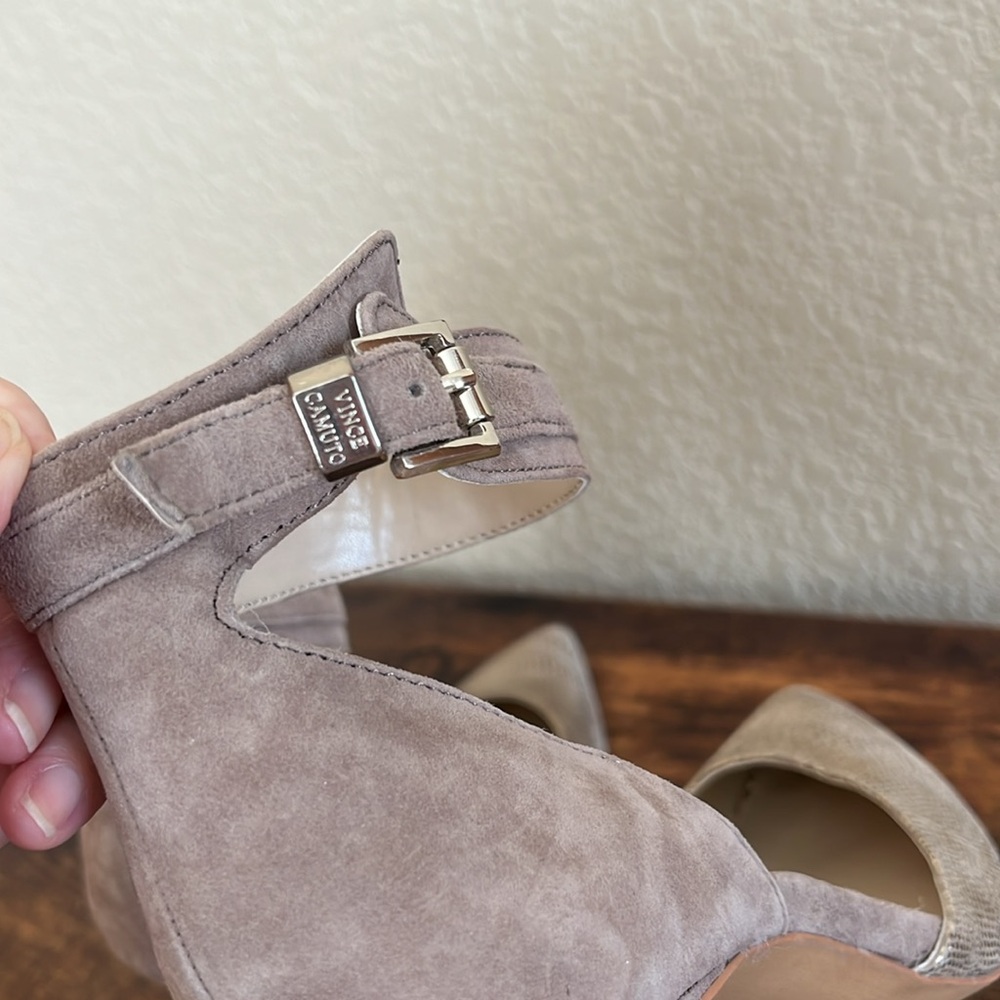 Vince Camuto Lyla metallic heels - Picture 10 of 11